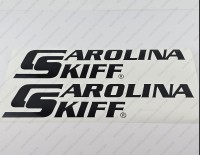 Carolina Skiff Boat Logo Decals Set of 2